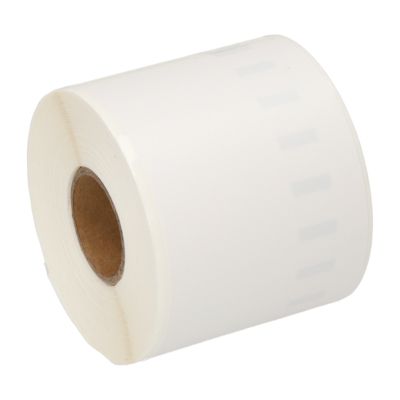 Étiquette compatible Dymo 99014 (S0722430 (zonder chip)) - (101 mm x 54 mm) - Noir sur blanc