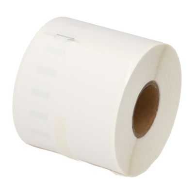 Étiquette compatible Dymo 99014 (S0722430 (zonder chip)) - (101 mm x 54 mm) - Noir sur blanc