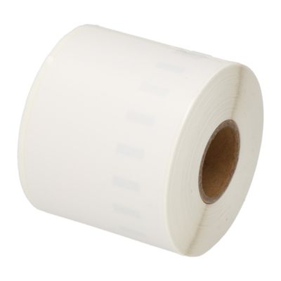 Étiquette compatible Dymo 99014 (S0722430 (zonder chip)) - (101 mm x 54 mm) - Noir sur blanc