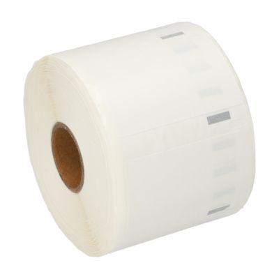 Étiquette compatible Dymo 11354 - (57 mm x 32 mm) - Noir sur blanc