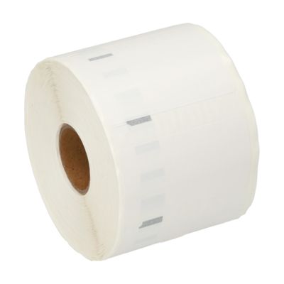 Étiquette compatible Dymo 11354 - (57 mm x 32 mm) - Noir sur blanc