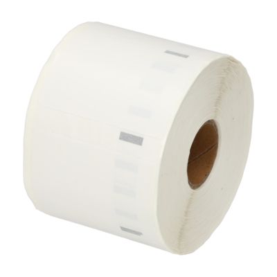 Étiquette compatible Dymo 11354 - (57 mm x 32 mm) - Noir sur blanc