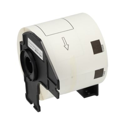 Étiquette compatible Brother DK-11202 - (62 mm x 100 mm) - Noir sur blanc