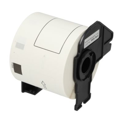 Étiquette compatible Brother DK-11202 - (62 mm x 100 mm) - Noir sur blanc