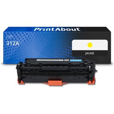 Toner compatible HP 312A (CF382A) - Jaune