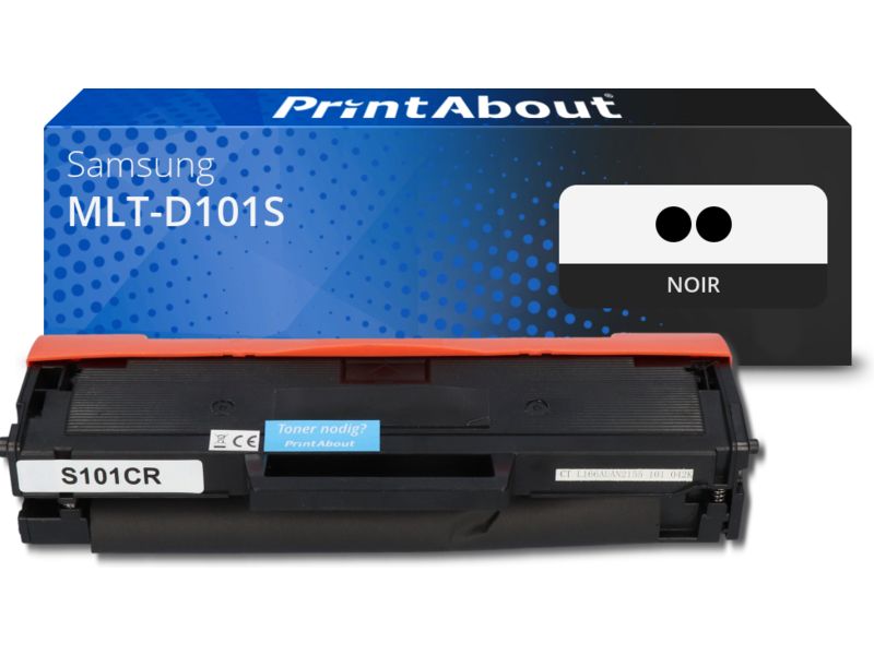 Toner compatible Samsung MLT-D101S (SU696A) 2x Noir - Multipack
