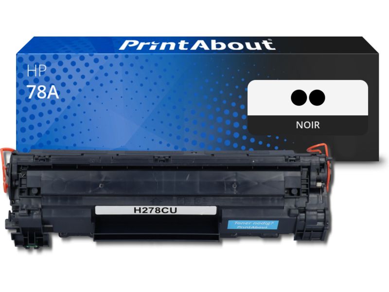 Toner compatible HP 78A (CE278AD) - pack de 2 - Noir - Multipack