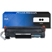 Toner compatible HP 36A (CB436AD) - 2x Noir - Multipack