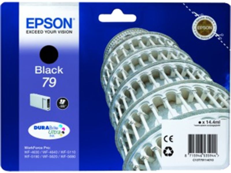 Epson 79 (T79114010) Inktcartridge Zwart