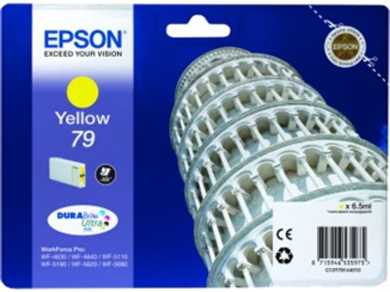 Epson 79 (T79144010) Inktcartridge Geel