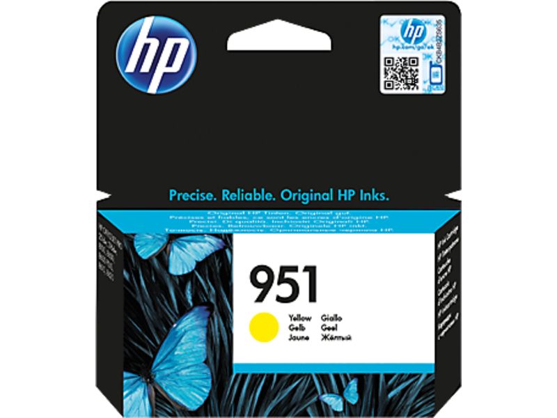 HP 951 (CN052AE) Inktcartridge Geel