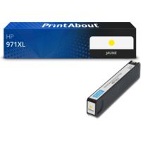 Cartouche compatible HP 971XL (CN628AE) - Jaune - Grande capacité