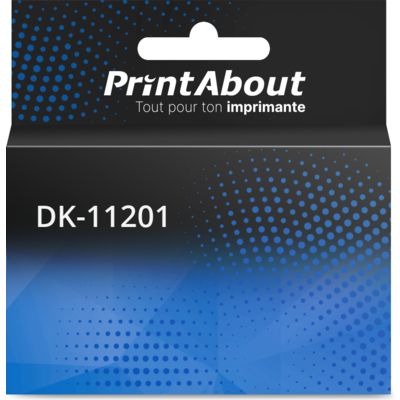 Produit compatible Brother DK-11201 - (29 mm x 90 mm) 5 rouleaux - Multipack