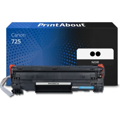 Toner compatible Canon 725 - 2x Noir - Multipack
