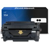 Toner compatible HP 55A (CE255AD) - 2x Noir - Multipack
