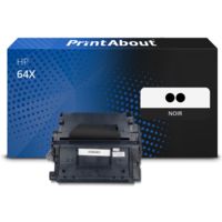 Toner compatible HP 64X (CC364XD) - pack de 2 - Noir - Grande capacité - Multipack