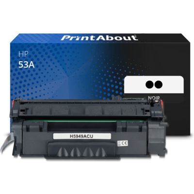 Toner compatible HP 53A (Q7553AD) - 2x Noir - Multipack