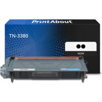 Toner compatible Brother TN-3380 - 2x noir - Haute capacité - Multipack