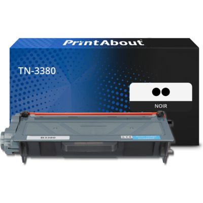 Toner compatible Brother TN-3380 - Noir - Grande capacité - Multipack