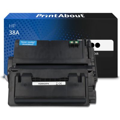 Toner compatible HP 38A (Q1338AD) - 2x Noir  - Multipack