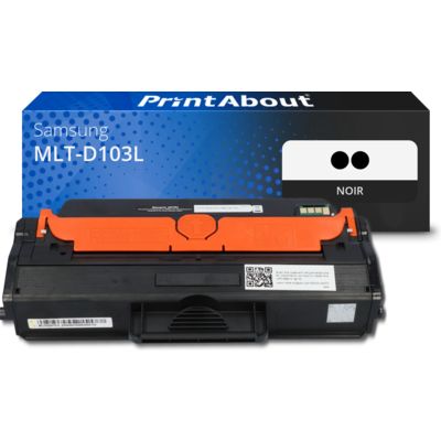 Toner compatible Samsung MLT-D103L (SU716A) - 2x Noir - Grande Capacité - Multipack
