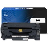 Toner compatible HP 51A (Q7551AD) - 2x Noir - Multipack