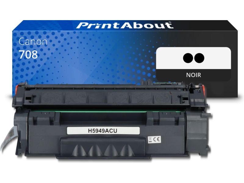 Canon compatible 708 Toner - 2x Noir - Multipack