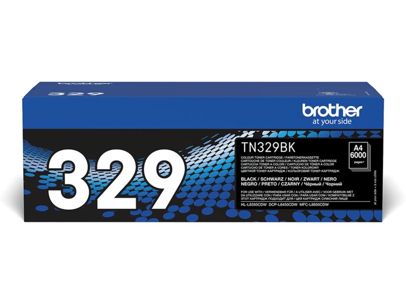 Brother TN-329BK Toner Zwart Extra hoge capaciteit