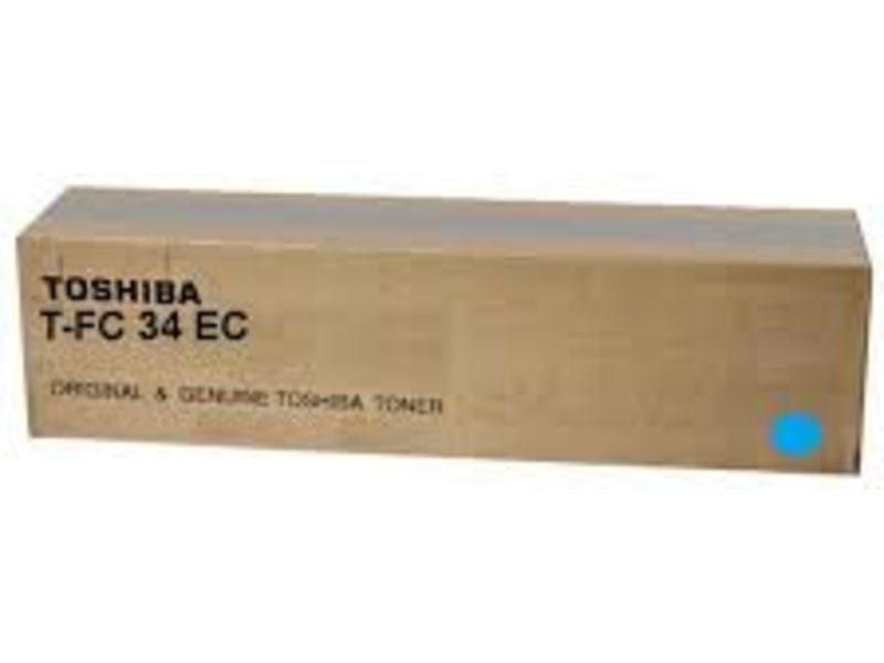 Toshiba T-FC34EC (6A000001524) Toner Cyaan