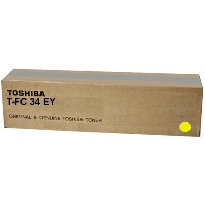 Toshiba T-FC34EY (6A000001525) - Jaune - Toner