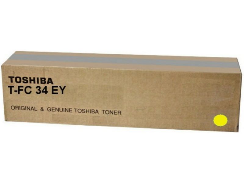 Toshiba Toner T-fc34ey Für E-studio 287cs/347cs/407cs Yellow (6a00000