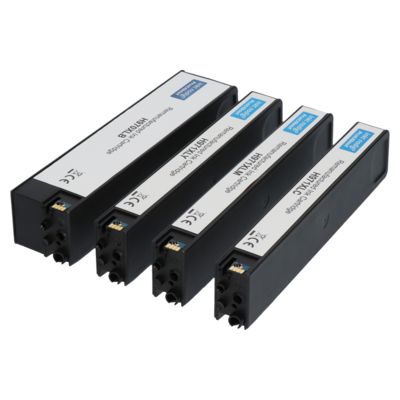 Cartouche compatible HP 970XL (CN625AE) - 4 couleurs - Grande capacité - Multipack