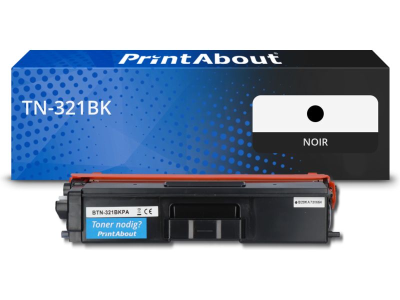 Toner compatible Brother TN-321BK - Noir