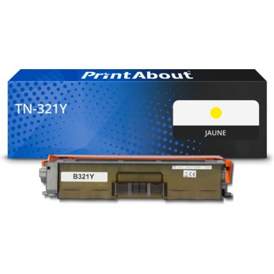 Toner compatible Brother TN-321Y - Jaune