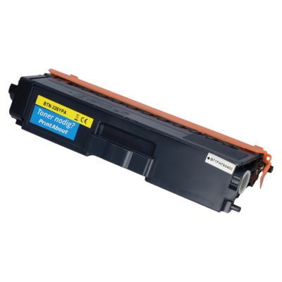 Toner compatible Brother TN-326Y - Jaune - Grande capacité