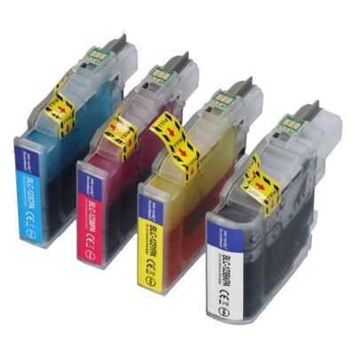 Cartouche compatible Brother LC-123VALBP - 4 couleurs - Multipack