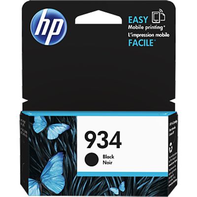 HP 934 (C2P19AE) - Noir - Cartouche d'encre