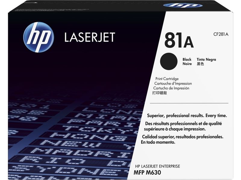 HP 81A (CF281A) Toner Zwart