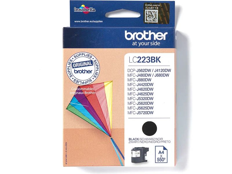 Brother LC-223BK Inktcartridge Zwart