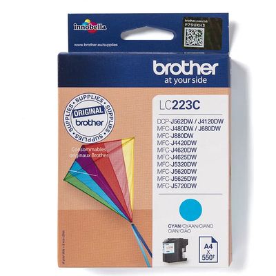 Brother LC-223C - Cyan - Cartouche d'encre