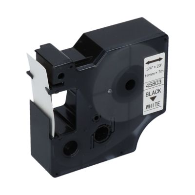 Ruban compatible Dymo 45803 (S0720830) - (19 mm) - Noir sur blanc