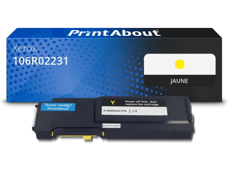 Toner compatible Xerox 106R02231 - Jaune