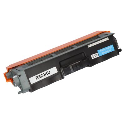 Toner compatible Brother TN-329BK - Noir - Très grande capacité