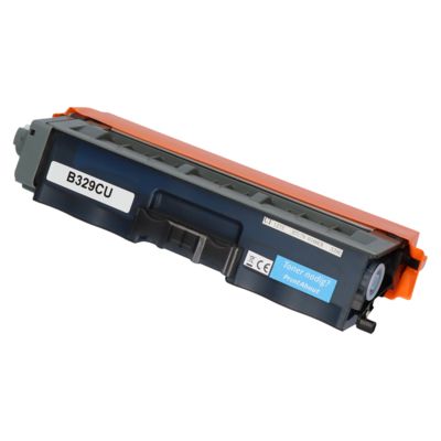 Toner compatible Brother TN-329C - Cyan - Très grande capacité