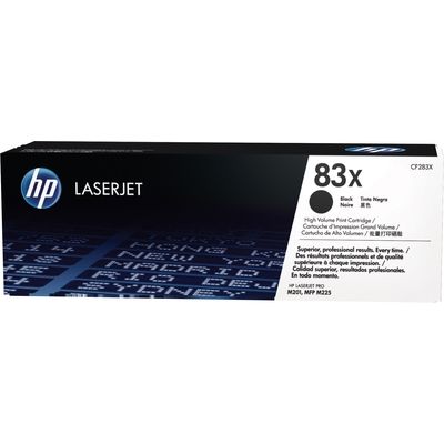 HP 83X (CF283X) - Noir - Toner - Grande capacité