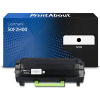 Toner compatible Lexmark 50F2H00 (502H) - Noir - Grande capacité