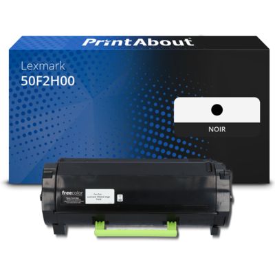 Toner compatible Lexmark 50F2H00 (502H) - Noir - Grande capacité