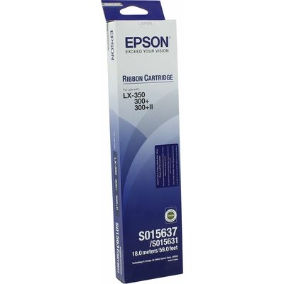 Epson S015637 - Noir - Ruban