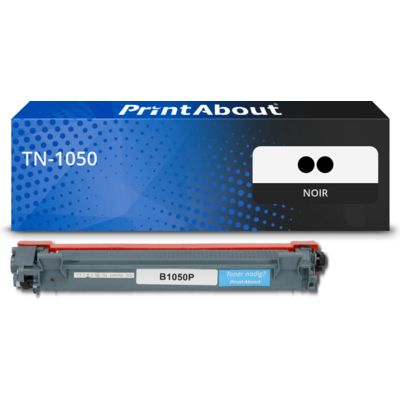 Toner compatible Brother TN-1050 - pack de 2 - Noir - Multipack