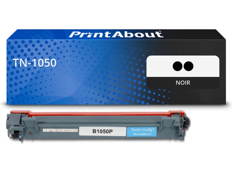 Toner compatible Brother TN-1050 - pack de 2 - Noir - Multipack